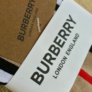 Burberry Socks, Men’s, 3 Pack of one each S, M, L